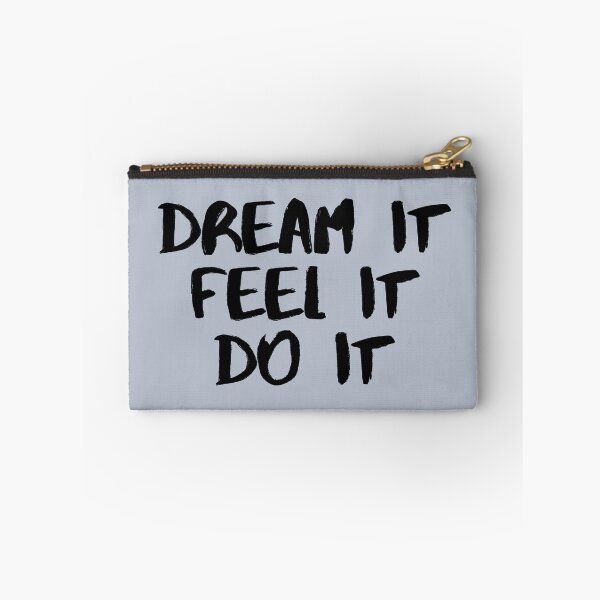 Item preview, Motivational / inspirational quote - How to reach goals - dream it, feel it, do it designed and sold by AlfabetDesign.