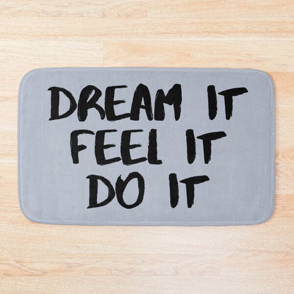 Item preview, Motivational / inspirational quote - How to reach goals - dream it, feel it, do it designed and sold by AlfabetDesign.
