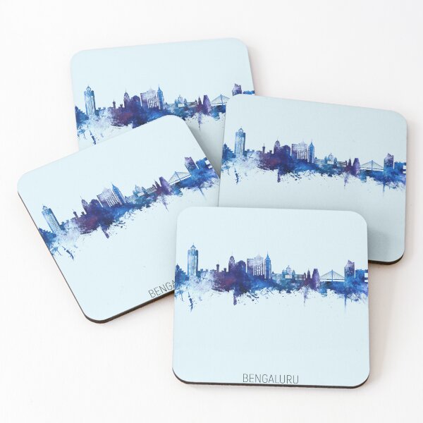 Item preview, Bengaluru Skyline India Bangalore designed and sold by ArtPrints.