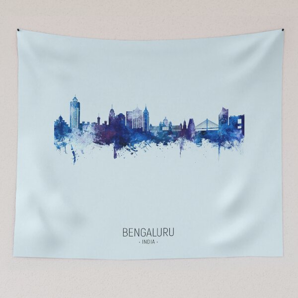 Item preview, Bengaluru Skyline India Bangalore designed and sold by ArtPrints.
