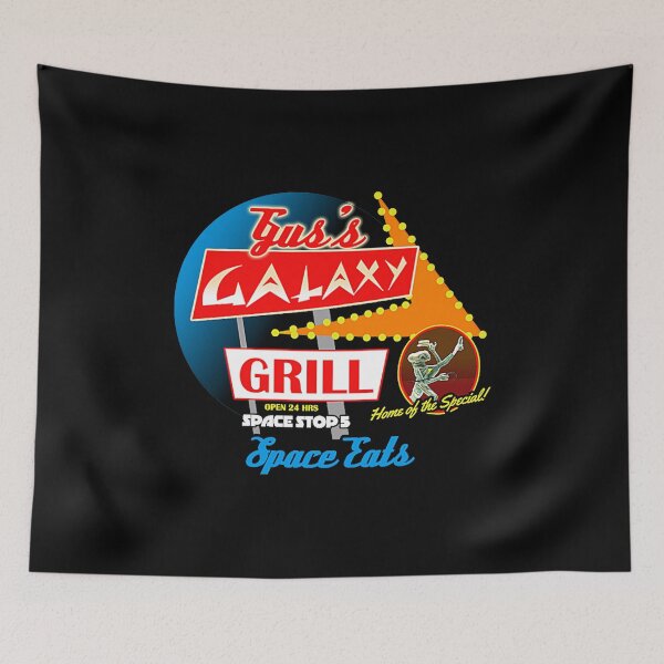 Item preview, Gus's Galaxy Grill from Spaceballs Copy Tag designed and sold by Misgehuh77.