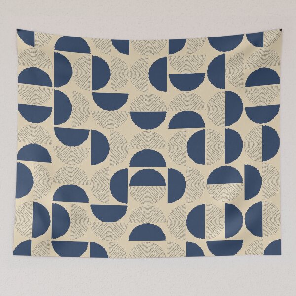 Item preview, Sirkel, Retro Roughen Circle in Pattern in Retro Color Scheme designed and sold by BesanoStyle.