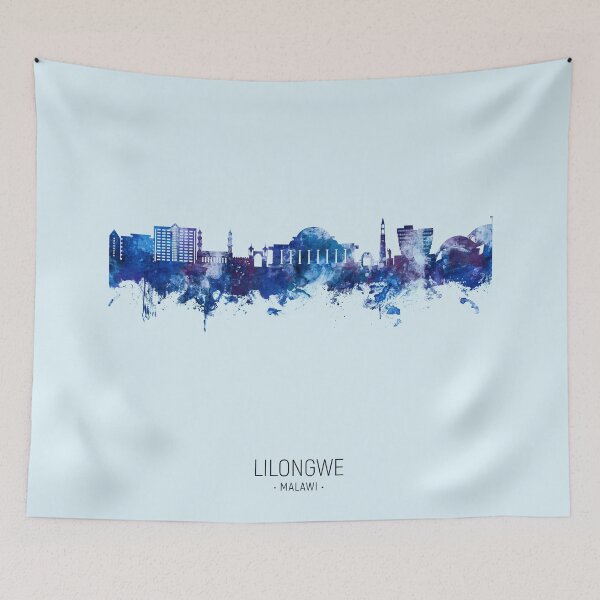 Item preview, Lilongwe Malawi Skyline designed and sold by ArtPrints.