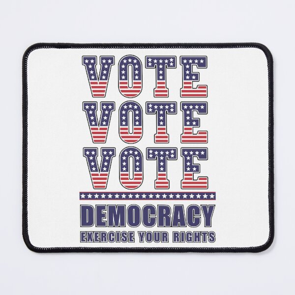 Item preview, Vote - Democracy - Exercise your Rights designed and sold by Rhu Creations.