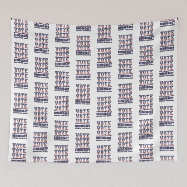 Item preview, Vote - Democracy - Exercise your Rights designed and sold by Rhu Creations.