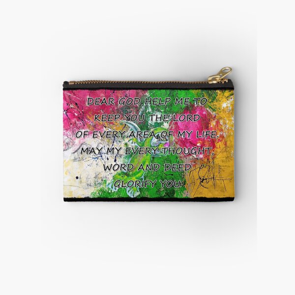 Item preview, dear god help me to keep you lord of every area of my life. may my every tought word and deed glorify you designed and sold by NessArtByEwa.