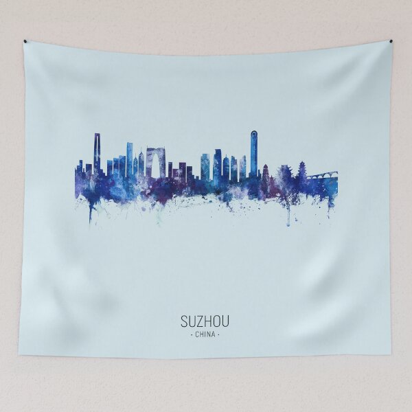 Item preview, Suzhou China Skyline designed and sold by ArtPrints.