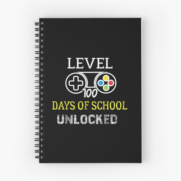 Item preview, Level 100 Completed Days Of School Unlocked designed and sold by ZOUBAH.