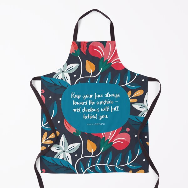 Item preview, Keep your face always toward the sunshine - and shadows will fall behind you. ― Walt Whitman designed and sold by StudioCitrine.