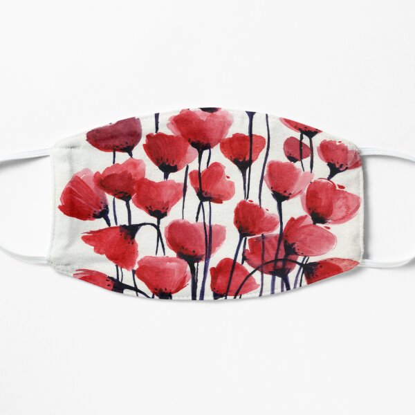 Poppy Flat Mask