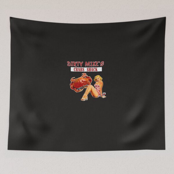 Item preview, Dirty Mike&x27;s Crabs Shack Sticker designed and sold by IllyOsnovin.