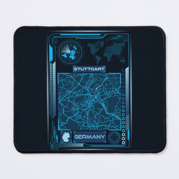 Item preview, STUTTGART MAP GERMANY designed and sold by hatimelhag.
