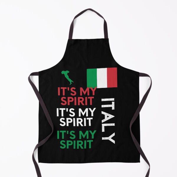 Artikelvorschau, Italien-Flagge, Italien, es ist mein Geist, ich komme aus Italien entworfen und verkauft von behappysiempre.
