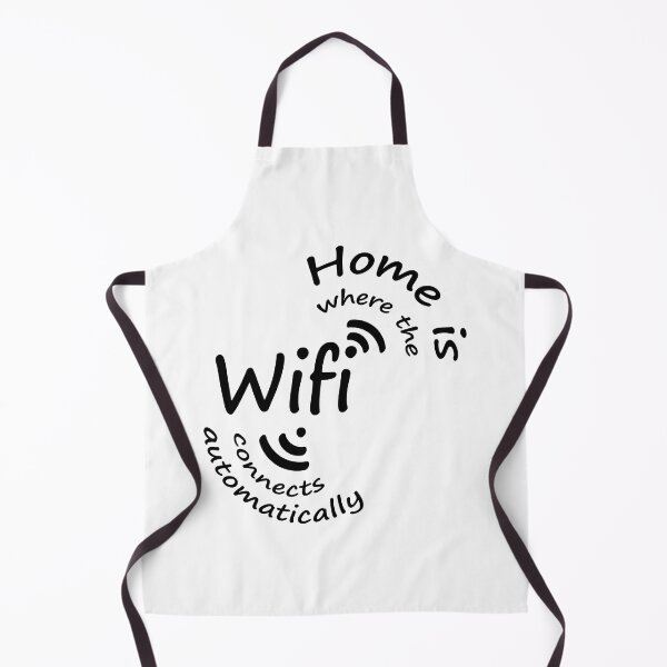 Item preview, Home is where the wifi connects automatically designed and sold by evk-art.
