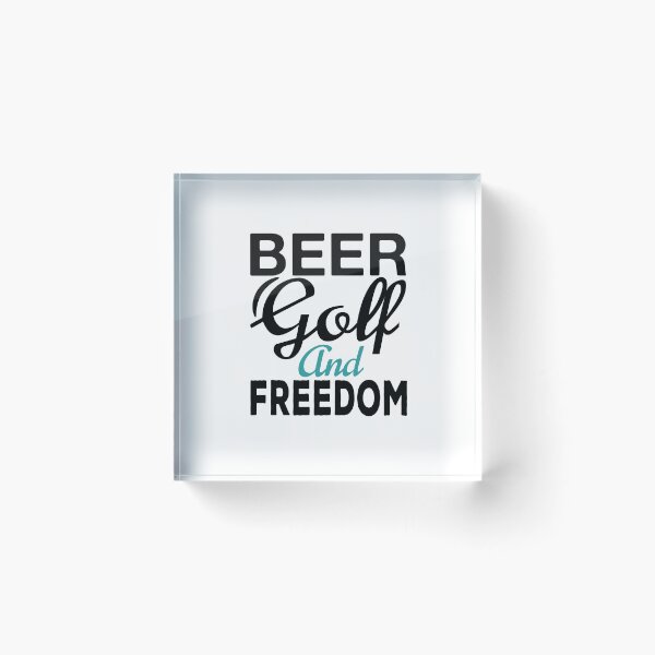 Item preview, Beer Golf and Freedom designed and sold by FASHIONGALLERIA.