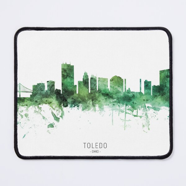Item preview, Toledo Ohio Skyline designed and sold by ArtPrints.