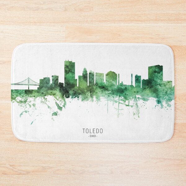 Item preview, Toledo Ohio Skyline designed and sold by ArtPrints.