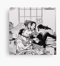 Moving in together Canvas Print