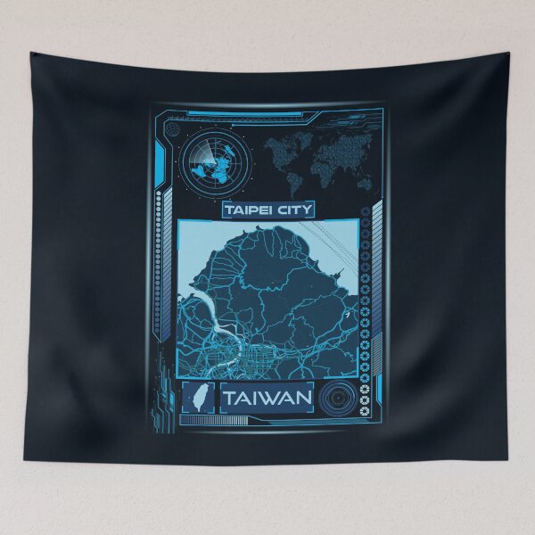 Item preview, TAIPEI MAP TAIWAN designed and sold by hatimelhag.