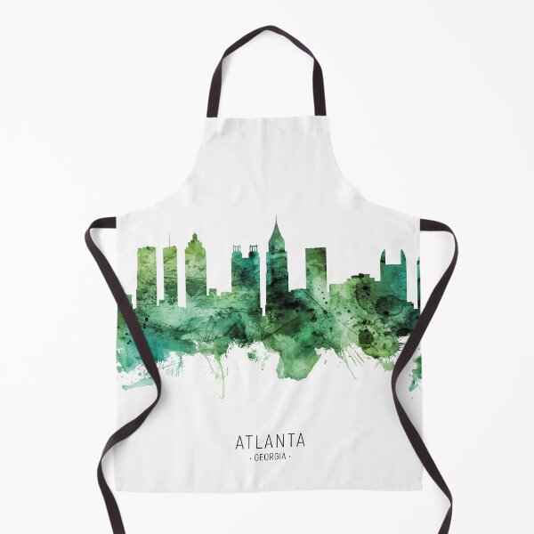Aperçu de l'œuvre Atlanta Georgia Skyline créée et vendue par ArtPrints.