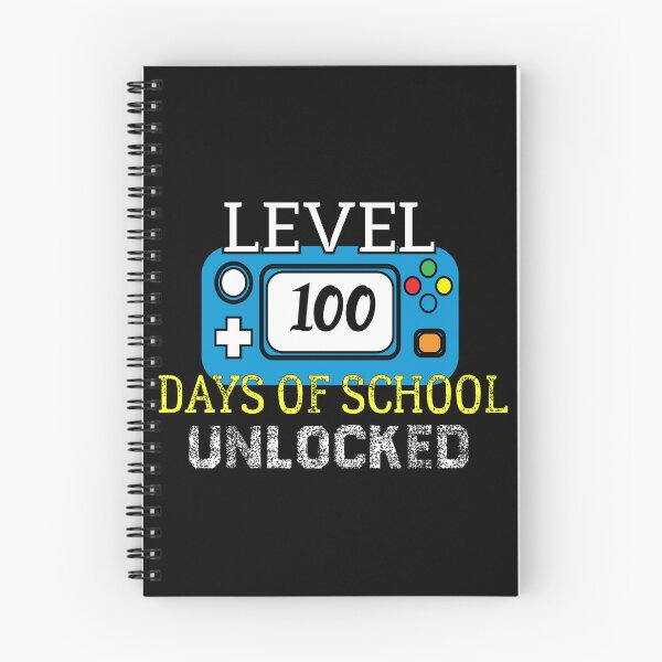 Item preview, Level 100 Completed Days Of School Unlocked  designed and sold by ZOUBAH.