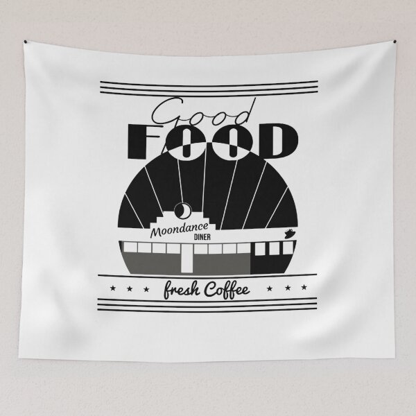 Item preview, Good Food Moondance Diner Fresh Coffee designed and sold by KiKimso922.