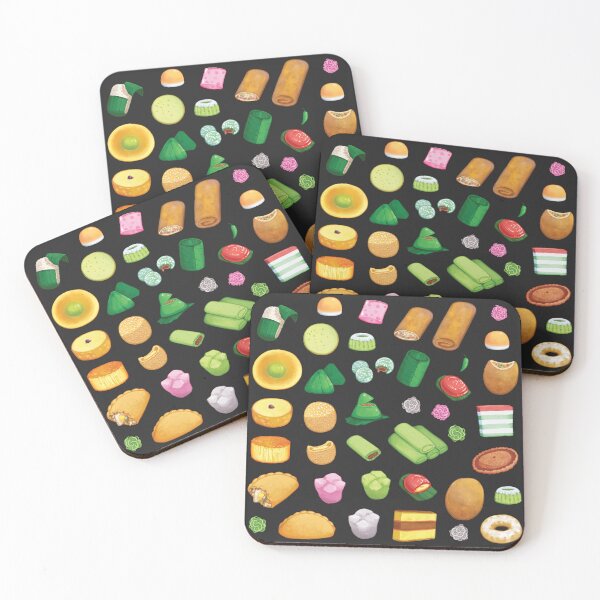 Item preview, Assorted Traditional South East Asian Kue Kuih Snacks Set 2 designed and sold by Alicia Chee.