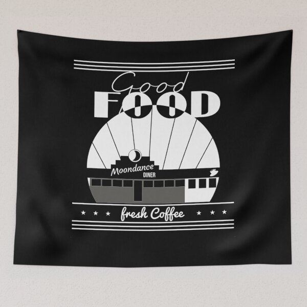 Item preview, Good Food Moondance Diner Fresh Coffee designed and sold by KiKimso922.