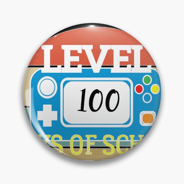 Item preview, Level 100 Completed Days Of School Unlocked designed and sold by ZOUBAH.