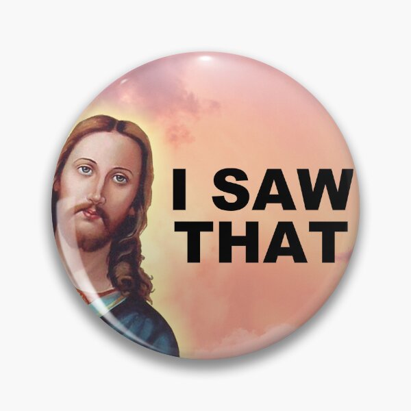 Item preview, I Saw That Jesus Gaming Extended Mouse Pad Desk Mat - Jesus Memes designed and sold by dgavisuals.