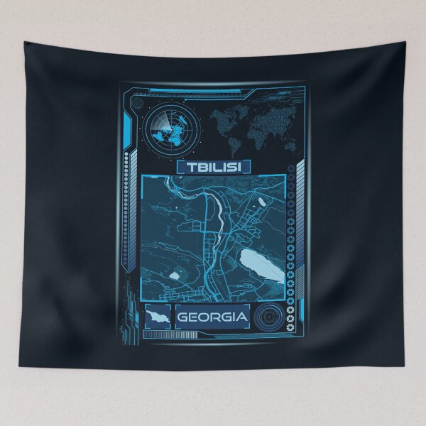 Item preview, TBILISI MAP GEORGIA designed and sold by hatimelhag.