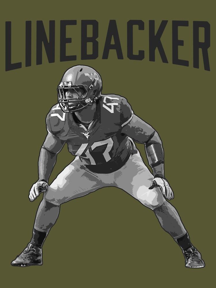 Soccer Linebacker Tackling Machine American Football Position Sticker by  FootballNerds