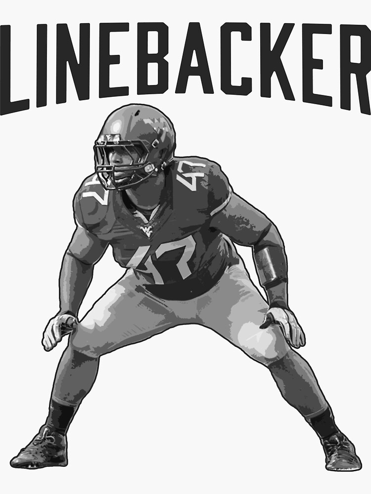 Soccer Linebacker Tackling Machine American Football Position' Sticker by  FootballNerds