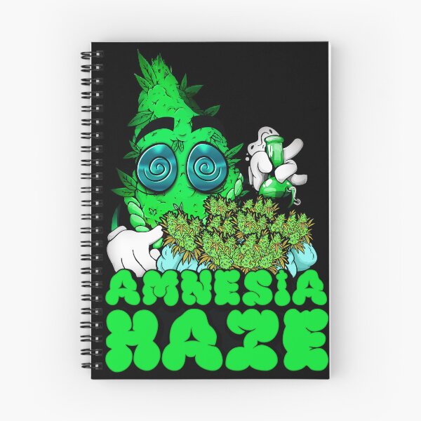 Item preview, Amnesia Haze Original Design Marijuana Strain Label designed and sold by DabGraphic.