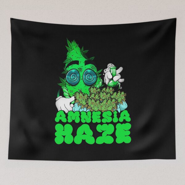 Item preview, Amnesia Haze Original Design Marijuana Strain Label designed and sold by DabGraphic.