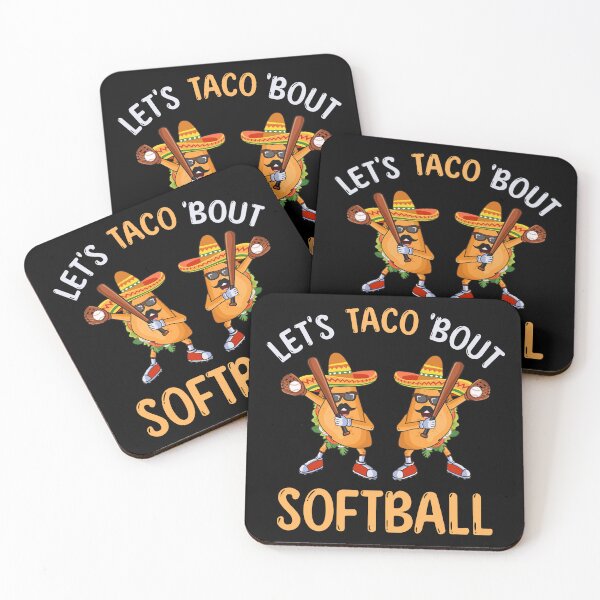 Item preview, Let's Taco Bout Softball Taco Dabbing Cinco de Mayo Mexican designed and sold by grinta2021.