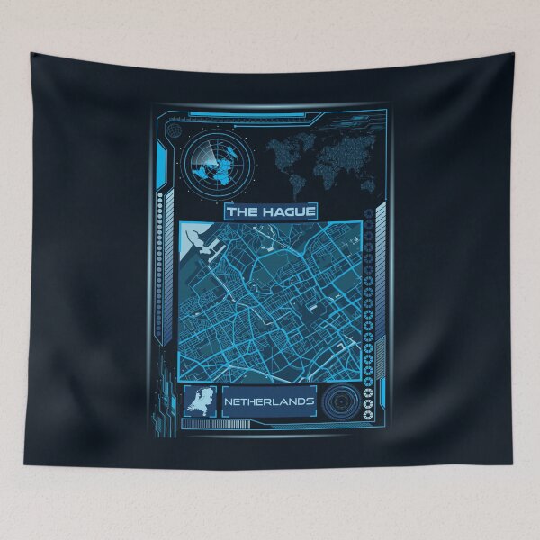 Item preview, THE HAGUE MAP NETHERLANDS designed and sold by hatimelhag.