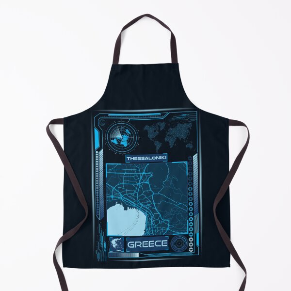 Item preview, THESSALONIKI MAP GREECE designed and sold by hatimelhag.