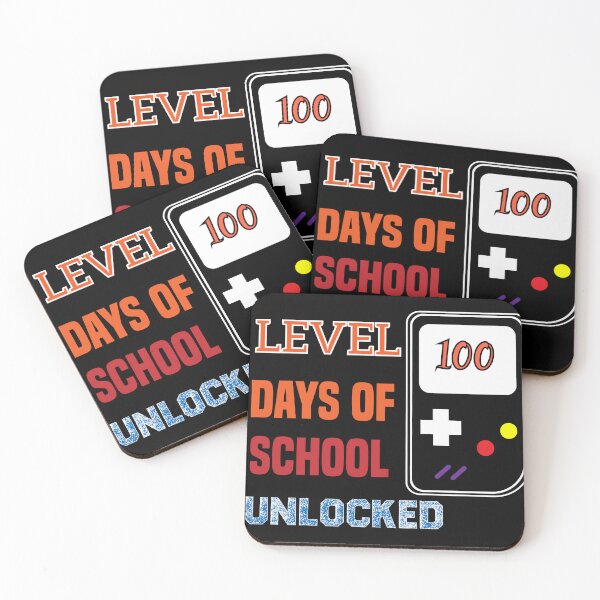 Item preview, Level 100 Completed Days Of School Unlocked designed and sold by ZOUBAH.