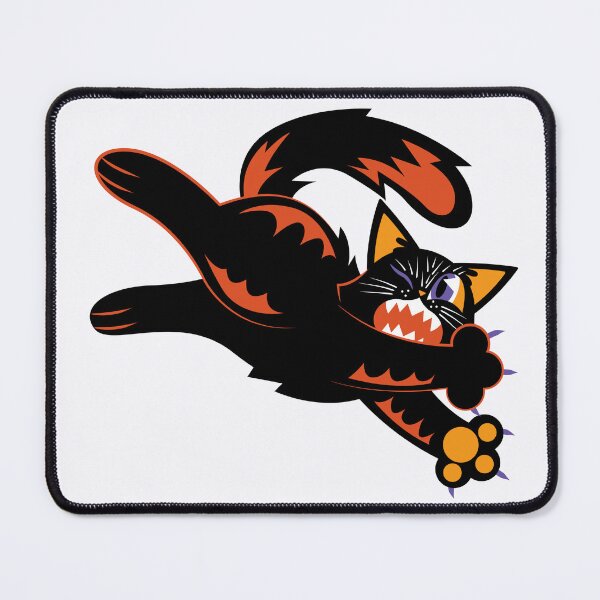 Item preview, Jumping black cat designed and sold by WiiWake.