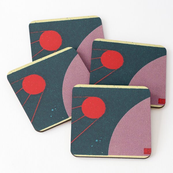 Item preview, Red Planet Orbit designed and sold by iconikit.