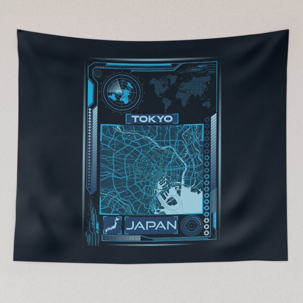 Item preview, TOKYO MAP JAPAN designed and sold by hatimelhag.