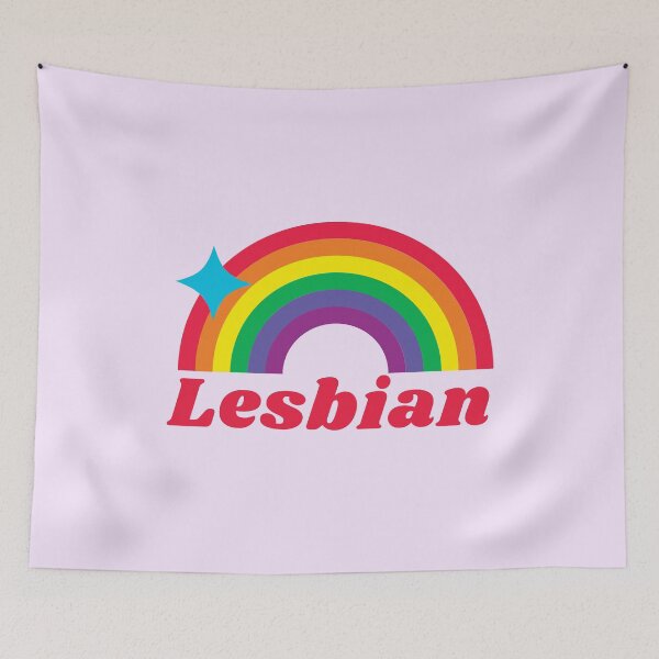 Item preview, Lesbian - pride Rainbow designed and sold by piastrelli.
