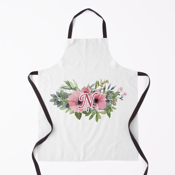 Item preview, N : Floral Initial Wreath Monogram N designed and sold by EasilyShop.