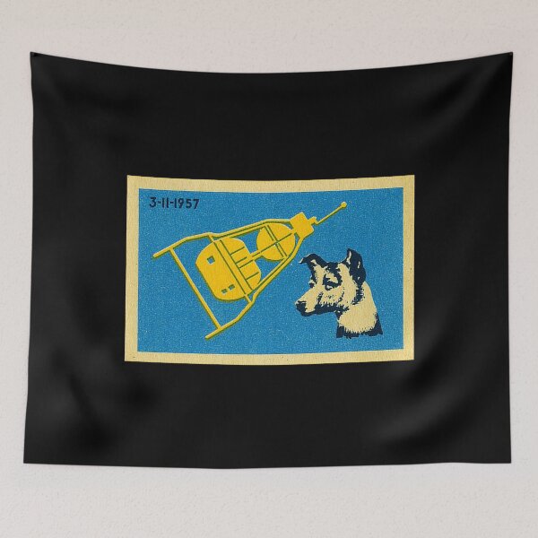 Item preview, Space Dog Laika designed and sold by iconikit.