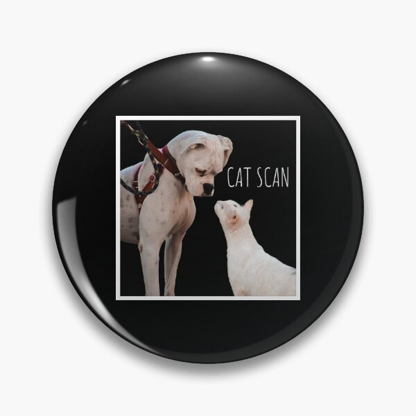 Item preview, Can Scan Funny Dog Cat Cat vs Cat Scan designed and sold by InterpreTees.