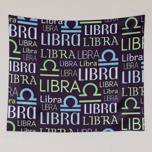 Item preview, Retro Libra Zodiac Pattern designed and sold by Hellofriendco.