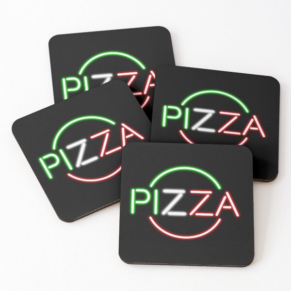 Item preview, PIZZA Neon Sign in Italian Colours designed and sold by STUDIO-72.