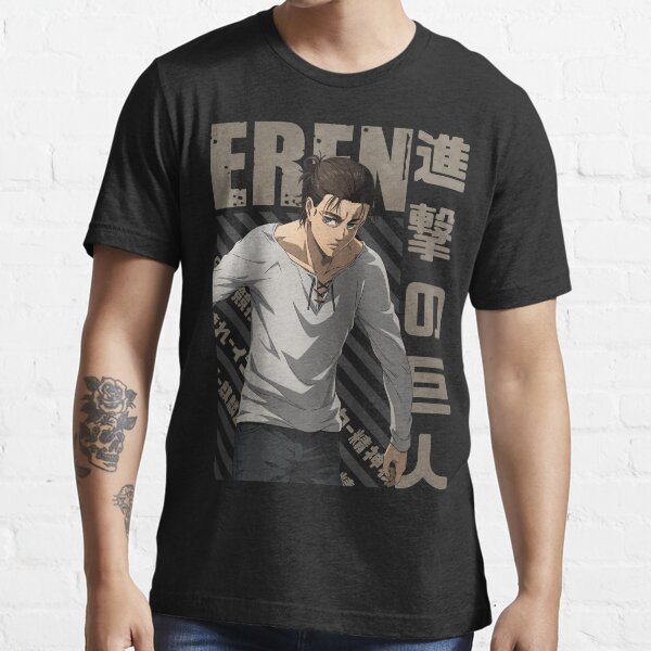 Shingeki no Kyojin - Eren Yeager / Jaeger T-shirt essentiel