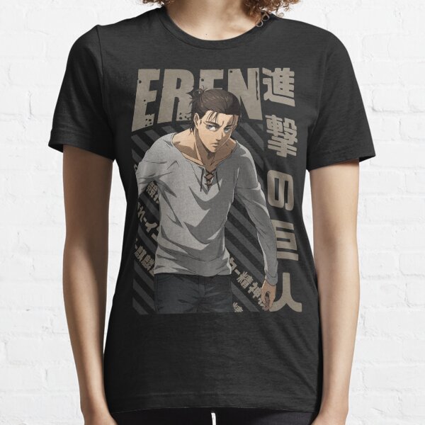 Shingeki no Kyojin - Eren Yeager / Jaeger T-shirt essentiel